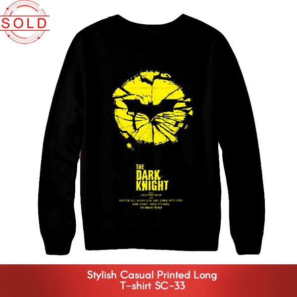 Stylish Casual Printed Long T-shirt SC-33